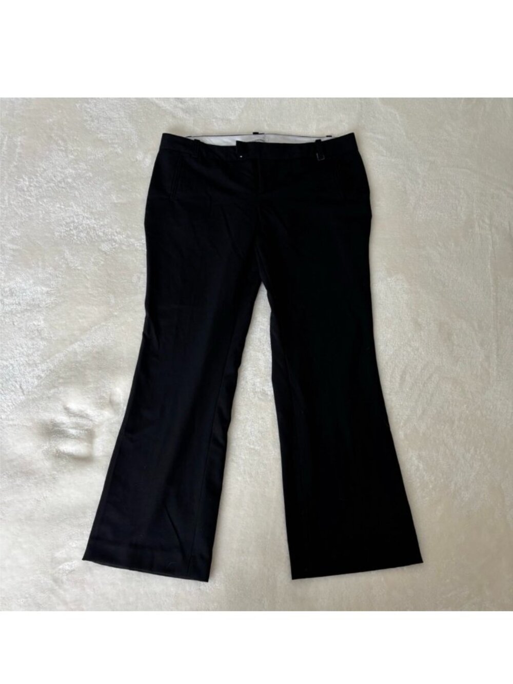 Calvin Klein Black Slightly Flared Leg Dress Pants